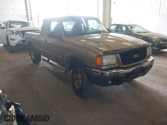 2003 Ford Ranger XL Fleet with VIN 1FTZR45E93PB01008, listed as a IAAI auction lot 41889570 with 197,493 mi miles and . Bid and sale history available at carsss.com. Image 1.