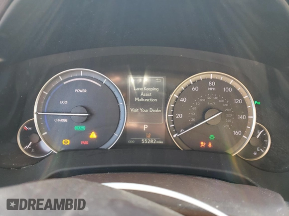 2017 Lexus RX 450h with VIN 2T2BGMCA5HC011623, listed as a Copart auction lot 56429395 with 55,282 mi miles and Salvage title. Bid and sale history available at DreamBid. Image 9.