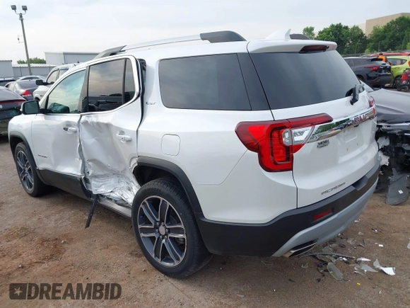 2020 GMC Acadia SLT with VIN 1GKKNMLSXLZ119466, listed as a IAAI auction lot 42455191 with 40,447 mi miles and . Bid and sale history available at DreamBid. Image 3.