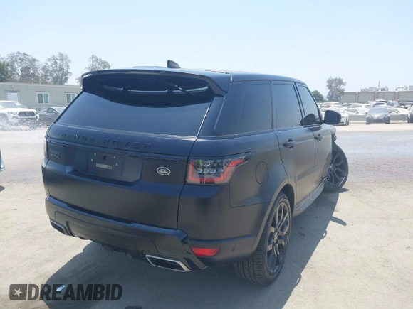 2022 Land Rover Range Rover Sport Autobiography with VIN SALWV2SE2NA201456, listed as a IAAI auction lot 42572271 with 50,161 mi miles and . Bid and sale history available at DreamBid. Image 4.