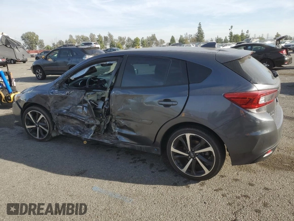2022 Subaru Impreza Special Sports with VIN 4S3GTAM63N3712227, listed as a Copart auction lot 86365094 with 82,639 mi miles and Salvage title. Bid and sale history available at DreamBid. Image 2.