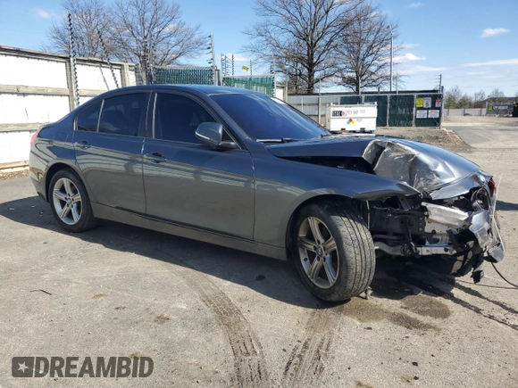 2013 BMW 3 Series 328i xDrive with VIN WBA3B5C55DJ598675, listed as a Copart auction lot 46996335 with 106,825 mi miles and Clean Title. Bid and sale history available at carsss.com. Image 4.