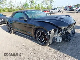 2020 Ford Mustang EcoBoost with VIN 1FATP8UH7L5179836, listed as a IAAI auction lot 41736946 with 94,154 mi miles. Bid and sale history available at carsss.com. Image 1.