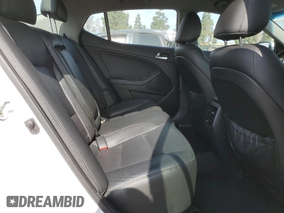 2015 Kia Optima SX z VIN 5XXGR4A76FG513185, wystawiony jako Copart lot #57395515 z przebiegiem 186 183 mil mil oraz Czysty tytuł • Clean title. Historia ofert i sprzedaży dostępna na DreamBid. Obrazek 10.