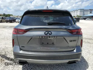 2023 Infiniti QX50 Sport with VIN 3PCAJ5FB0PF105592, listed as a Copart auction lot 52603254 with 17,947 mi miles and . Bid and sale history available at DreamBid. Image 6.