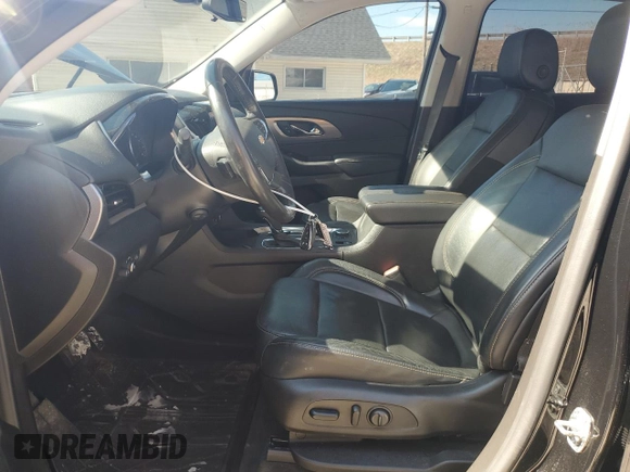2020 Chevrolet Traverse Premier with VIN 1GNEVKKW3LJ259754, listed as a Copart auction lot 45527334 with 43,057 mi miles and Salvage Title. Bid and sale history available at carsss.com. Image 7.