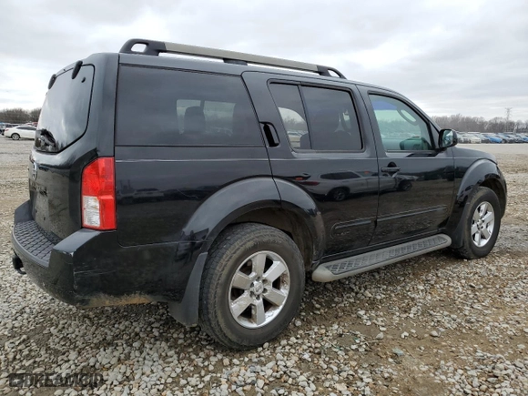 2012 Nissan Pathfinder SV with VIN 5N1AR1NN0CC616445, listed as a Copart auction lot 43601995 with 0 mi miles and Salvage Title. Bid and sale history available at carsss.com. Image 3.