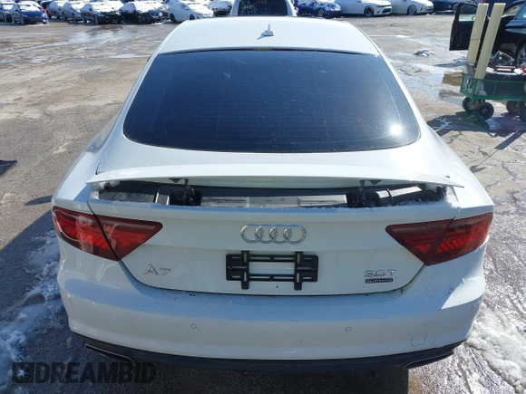 2016 Audi A7 3.0 Prestige with VIN WAU2GAFC6GN157778, listed as a IAAI auction lot 41836901 with 77,143 mi miles. Bid and sale history available at carsss.com. Image 17.