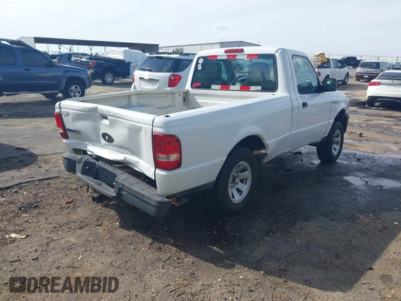 2011 Ford Ranger XL with VIN 1FTKR1AD2BPA43271, listed as a IAAI auction lot 41860477 with 94,435 mi miles. Bid and sale history available at carsss.com. Image 4.