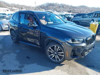 2024 BMW X3 xDrive30i with VIN 5UX53DP0XR9T83432, listed as a IAAI auction lot 41329609 with 32,053 mi miles. Bid and sale history available at carsss.com. Image 1.