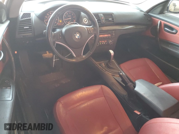 2011 BMW 1 Series 128i with VIN WBAUP7C56BVP21505, listed as a Copart auction lot 52437505 with 124,562 mi miles and Clean Title. Bid and sale history available at DreamBid. Image 8.