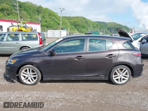 2014 Lexus CT 200h with VIN JTHKD5BH5E2203375, listed as a IAAI auction lot 42183224 with 186,696 mi miles and . Bid and sale history available at DreamBid. Image 14.