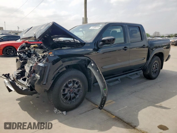 2022 Nissan Frontier SV with VIN 1N6ED1EK6NN622667, listed as a Copart auction lot 51599315 with 58,704 mi miles and Salvage title. Bid and sale history available at DreamBid. Image 1.