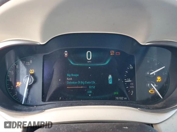 2015 Buick LaCrosse Leather with VIN 1G4GB5G3XFF118774, listed as a Copart auction lot 64457364 with 76,182 mi miles and Salvage Title. Bid and sale history available at DreamBid. Image 9.