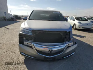 2016 Acura MDX w/Tech with VIN 5FRYD3H43GB015893, listed as a Copart auction lot 89401505 with 125,196 mi miles and Salvage Title. Bid and sale history available at carsss.com. Image 5.