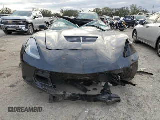 2015 Chevrolet Corvette Z06 3LZ with VIN 1G1YU3D62F5603415, listed as a Copart auction lot 84517834 with 17,983 mi miles and Salvage Title. Bid and sale history available at carsss.com. Image 5.