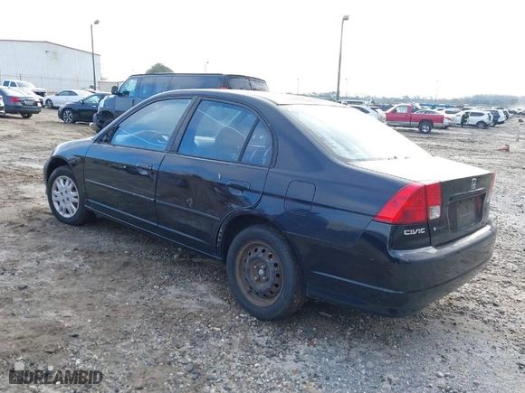 2004 Honda Civic LX with VIN 2HGES165X4H573225, listed as a IAAI auction lot 41129618 with 196,629 mi miles. Bid and sale history available at carsss.com. Image 3.