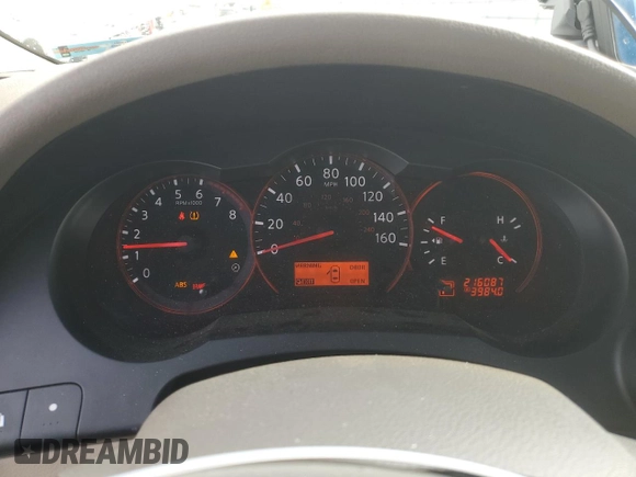 2009 Nissan Altima SL with VIN 1N4AL21E59N442988, listed as a Copart auction lot 53620115 with 216,087 mi miles and Salvage Title. Bid and sale history available at DreamBid. Image 9.