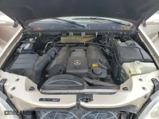 2003 Mercedes-Benz M-Class 3.7L with VIN 4JGAB57E63A428873, listed as a Copart auction lot 44179105 with 191,384 mi miles and Salvage Title. Bid and sale history available at carsss.com. Image 12.