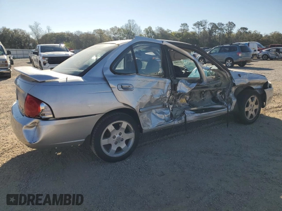 2006 Nissan Sentra S with VIN 3N1CB51D86L553368, listed as a Copart auction lot 49604685 with Not Provided miles and Salvage Title. Bid and sale history available at DreamBid. Image 3.