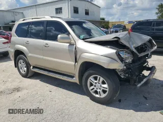 2004 Lexus GX 470 with VIN JTJBT20X340043730, listed as a Copart auction lot 73517824 with 203,606 mi miles and Salvage Title. Bid and sale history available at carsss.com. Image 4.