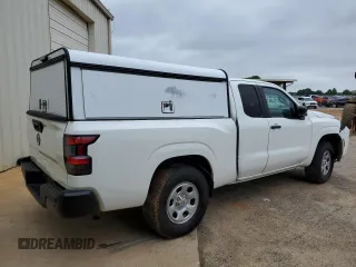 2022 Nissan Frontier S with VIN 1N6ED1CL7NN676149, listed as a Copart auction lot 53841345 with 82,500 mi miles and Clean title. Bid and sale history available at DreamBid. Image 3.