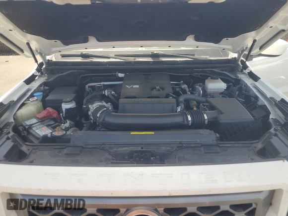 2022 Nissan Frontier Pro-4X with VIN 1N6ED1EKXNN674402, listed as a Copart auction lot 57417245 with 13,986 mi miles and Salvage title. Bid and sale history available at DreamBid. Image 11.