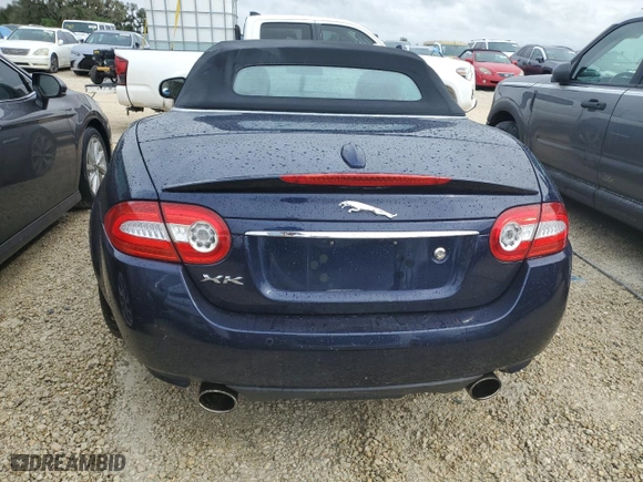 2015 Jaguar XK with VIN SAJWA4GB3FLB56079, listed as a Copart auction lot 74089444 with 0 mi miles and Non Repairable. Bid and sale history available at carsss.com. Image 6.