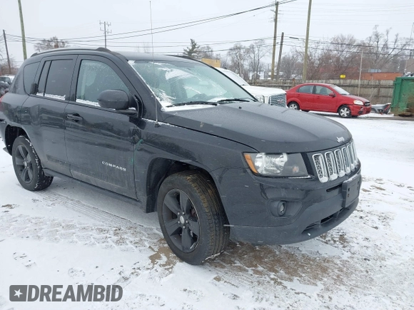 2016 Jeep Compass High Altitude z VIN 1C4NJDEB8GD758174, wystawiony jako IAAI lot #41235089 z przebiegiem 144 841 mil mil oraz . Historia ofert i sprzedaży dostępna na DreamBid. Obrazek 1.