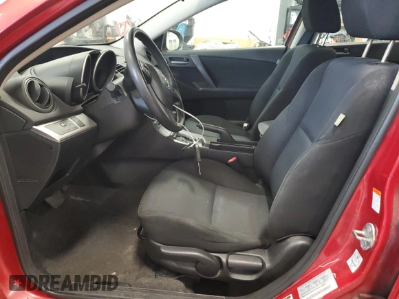 2010 Mazda 3 i Sport with VIN JM1BL1SF5A1290819, listed as a Copart auction lot 55214215 with 140,454 mi miles and Clean Title. Bid and sale history available at carsss.com. Image 7.