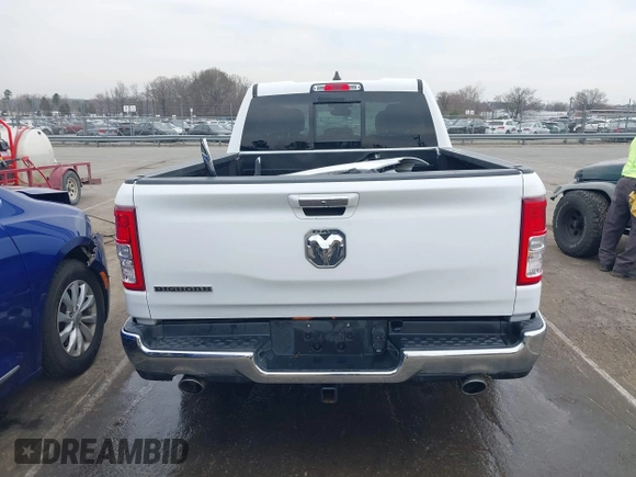 2020 Ram 1500 Big Horn with VIN 1C6RREBT0LN266926, listed as a IAAI auction lot 41794173 with 126,043 mi miles. Bid and sale history available at carsss.com. Image 17.