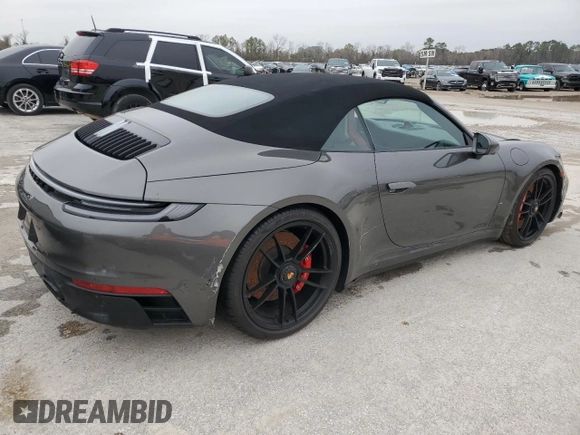 2023 Porsche 911 Carrera S with VIN WP0CB2A97PS247692, listed as a Copart auction lot 80900314 with 2,127 mi miles and Non Repairable. Bid and sale history available at carsss.com. Image 3.