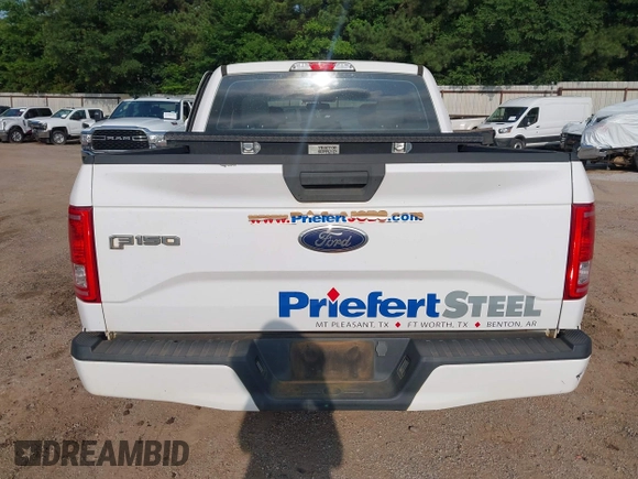 2015 Ford F-150 XL with VIN 1FTEW1CP3FKD56331, listed as a IAAI auction lot 42394322 with 203,134 mi miles and . Bid and sale history available at DreamBid. Image 16.