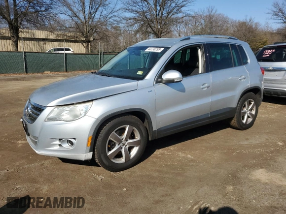 2010 Volkswagen Tiguan with VIN WVGAV9AX3AW530706, listed as a Copart auction lot 44738295 with 133,412 mi miles and Clean Title. Bid and sale history available at DreamBid. Image 1.