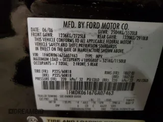 2007 Ford Freestyle Limited with VIN 1FMDK06167GA07463, listed as a Copart auction lot 75642314 with 149,590 mi miles and Salvage Title. Bid and sale history available at carsss.com. Image 13.
