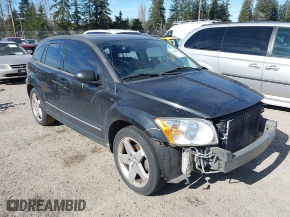 2008 Dodge Caliber R/T with VIN 1B3HB78K78D739643, listed as a IAAI auction lot 41681944 with 140,925 mi miles and . Bid and sale history available at DreamBid. Image 1.