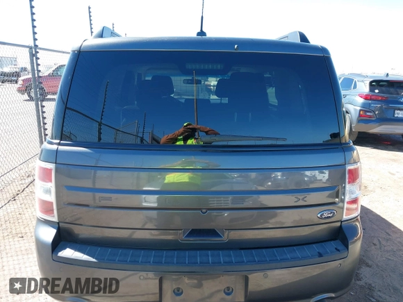2016 Ford Flex SE with VIN 2FMGK5B89GBA18817, listed as a IAAI auction lot 41849047 with 150,807 mi miles. Bid and sale history available at carsss.com. Image 16.