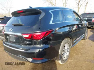2018 Infiniti QX60 with VIN 5N1DL0MM8JC504555, listed as a IAAI auction lot 41465010 with 133,182 mi miles. Bid and sale history available at carsss.com. Image 4.