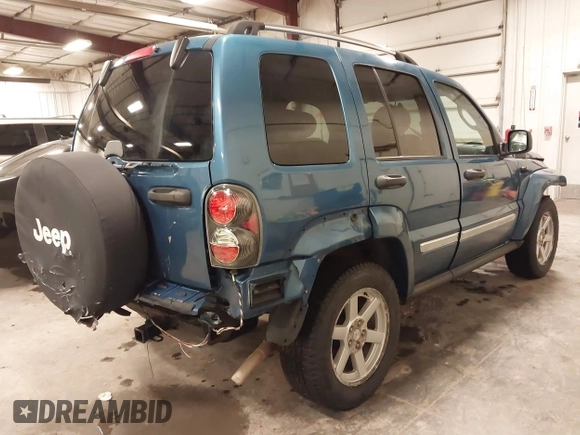 2006 Jeep Liberty Limited with VIN 1J4GL58K76W196950, listed as a IAAI auction lot 41467927 with 125,649 mi miles. Bid and sale history available at carsss.com. Image 4.