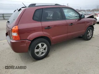 2007 Hyundai Tucson GLS with VIN KM8JM12B17U526343, listed as a Copart auction lot 49310195 with 180,418 mi miles and Salvage Title. Bid and sale history available at carsss.com. Image 3.