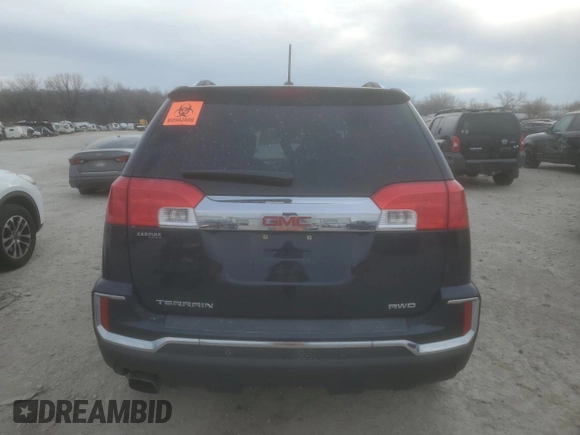 2017 GMC Terrain SLT z VIN 2GKFLUEK7H6232069, wystawiony jako Copart lot #86406814 z przebiegiem Nie podano mil oraz Szkody całkowita. Historia ofert i sprzedaży dostępna na DreamBid. Obrazek 6.