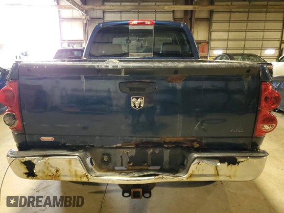 2007 Dodge 1500 SLT с VIN 1D7HU18287S123570, выставлен на аукционе Copart как лот 55432945 с пробегом 169 108 миль миль и Чистый • Clean title. История ставок и продаж доступна на DreamBid. Изображение 6.