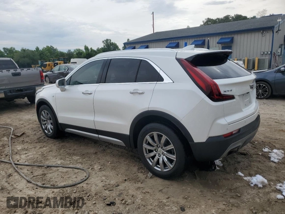 2020 Cadillac XT4 FWD Premium Luxury with VIN 1GYFZCR41LF060002, listed as a Copart auction lot 55750225 with 38,215 mi miles and Salvage title. Bid and sale history available at DreamBid. Image 2.