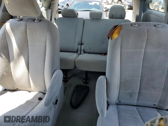 2012 Toyota Sienna with VIN 5TDZK3DC5CS200137, listed as a Copart auction lot 59992945 with 90,183 mi miles and Salvage title. Bid and sale history available at DreamBid. Image 10.