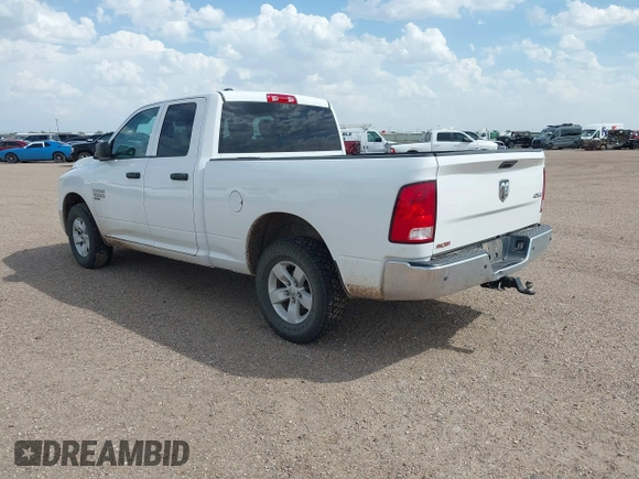 2019 Ram 1500 Tradesman z VIN 1C6RR7FG6KS590438, wystawiony jako IAAI lot #42086963 z przebiegiem 81 328 mil mil oraz . Historia ofert i sprzedaży dostępna na DreamBid. Obrazek 3.