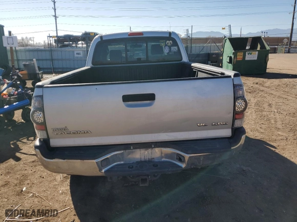 2005 Toyota Tacoma with VIN 5TEUU42N75Z115823, listed as a Copart auction lot 44046075 with 257,819 mi miles and Salvage Title. Bid and sale history available at carsss.com. Image 6.