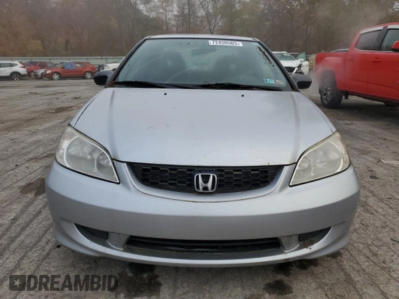 2005 Honda Civic VP with VIN 1HGEM22195L061608, listed as a Copart auction lot 49871944 with 165,986 mi miles and Salvage title. Bid and sale history available at DreamBid. Image 5.