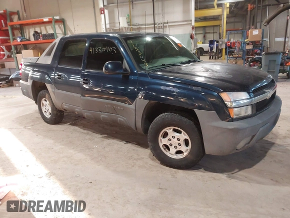 2004 Chevrolet Avalanche Z66 with VIN 3GNEC12T14G257462, listed as a IAAI auction lot 41330403 with 171,295 mi miles and . Bid and sale history available at DreamBid. Image 1.