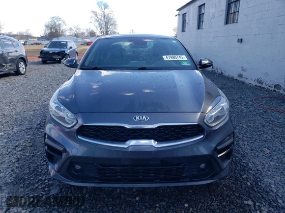 2019 Kia Forte EX with VIN 3KPF54AD0KE029349, listed as a Copart auction lot 47990745 with 56,149 mi miles and Salvage Title. Bid and sale history available at carsss.com. Image 5.