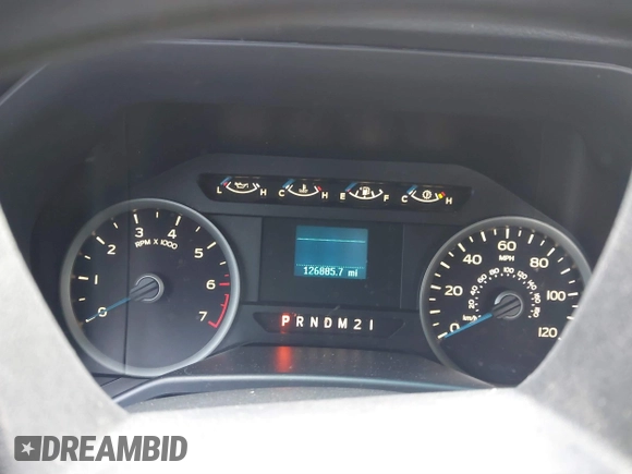 2016 Ford F-150 XL with VIN 1FTEW1CF9GKD45231, listed as a IAAI auction lot 41346634 with 126,885 mi miles and . Bid and sale history available at DreamBid. Image 7.